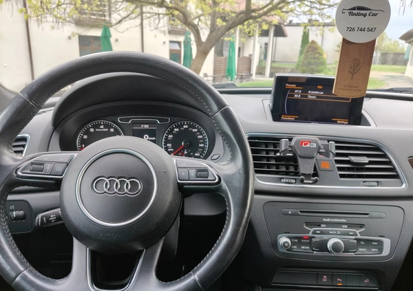 Audi Q3 cena 57900 przebieg: 137500, rok produkcji 2015 z Lubliniec małe 742